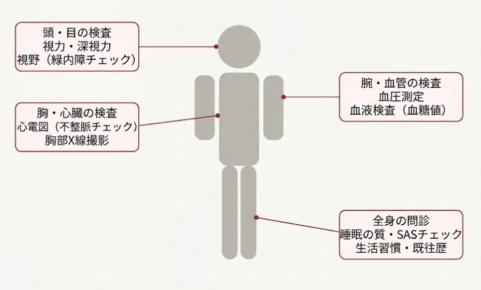 主な検査項目