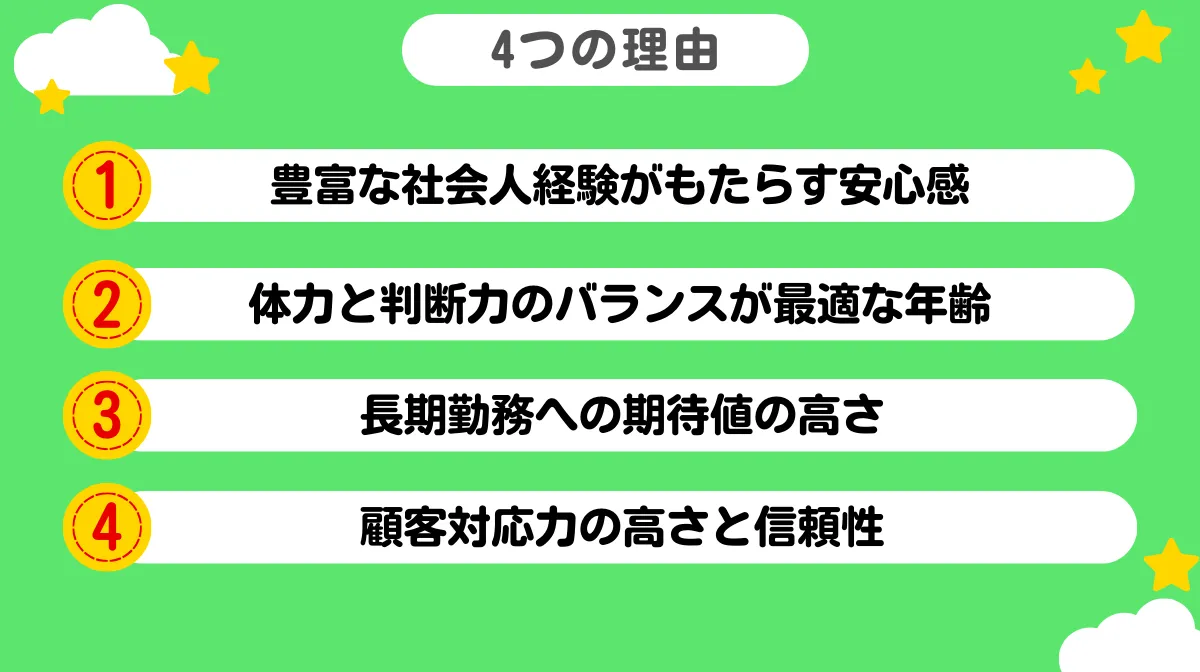 なぜ40代がタクシー業界で重宝されるのか?企業が選ぶ4つの理由