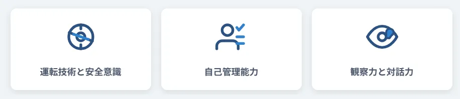 4．【適性診断】30代の経験が活きる！タクシー運転手で成功する人の特徴