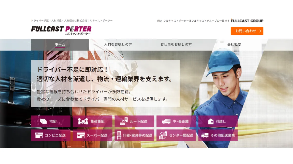 フルキャストポーター