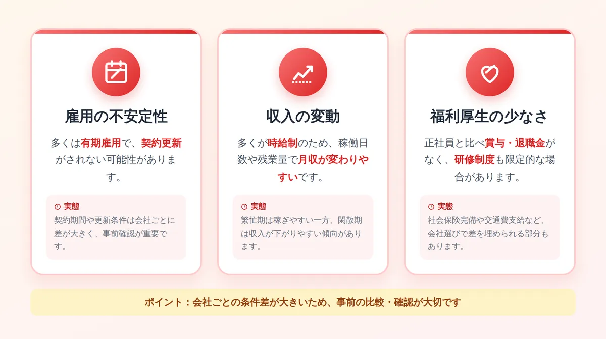 「ドライバー派遣はやめとけ」と言われる理由と実態