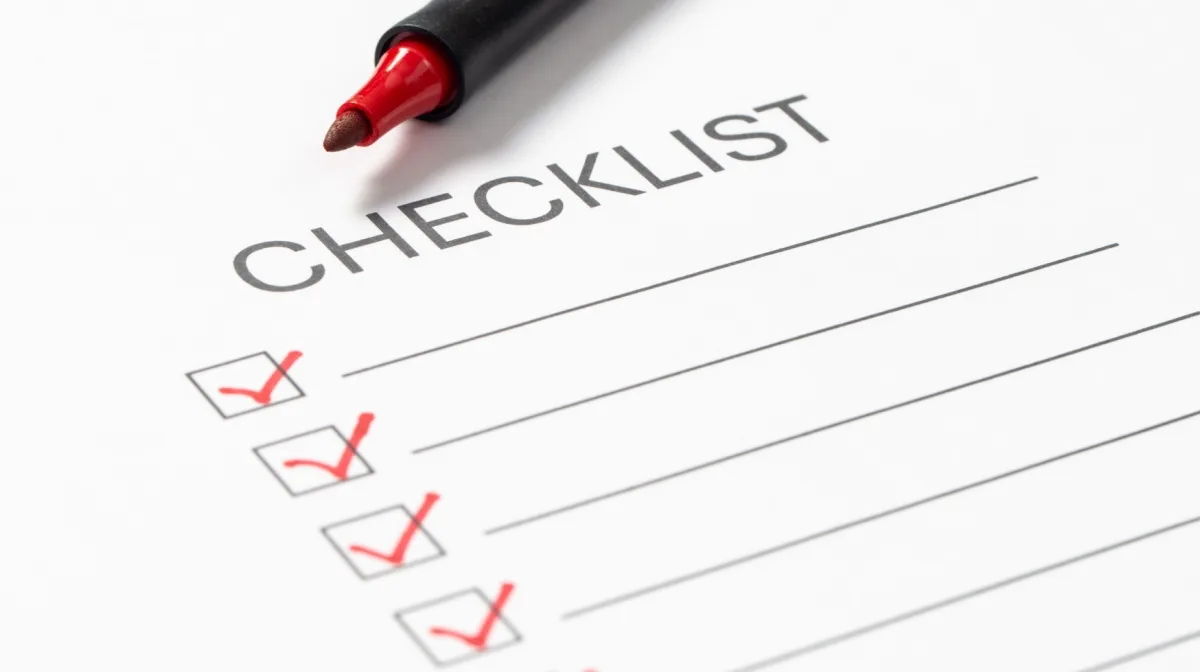 派遣ドライバーで働く前のチェックリスト