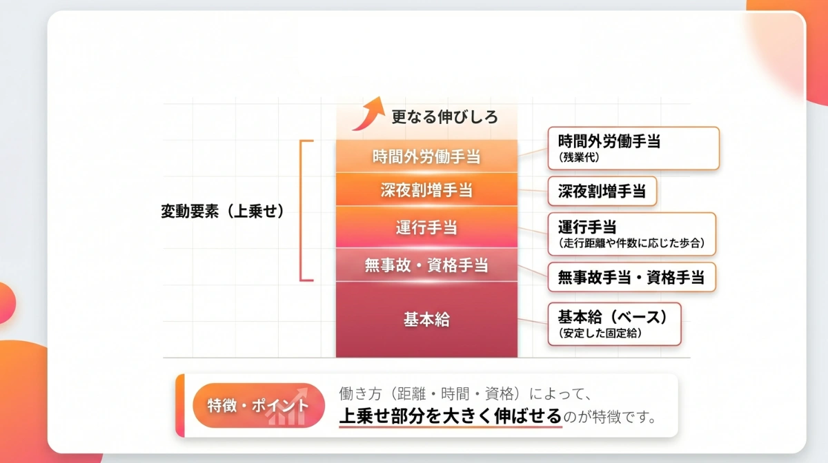 トラック運転手のリアルな年収・給料事情