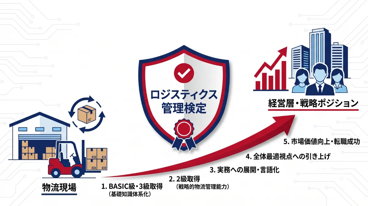 ロジスティクス管理検定とは?資格の価値と概要