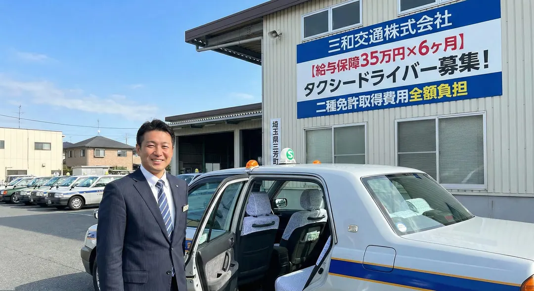 三和交通株式会社のタクシードライバー求人（埼玉県三芳町）