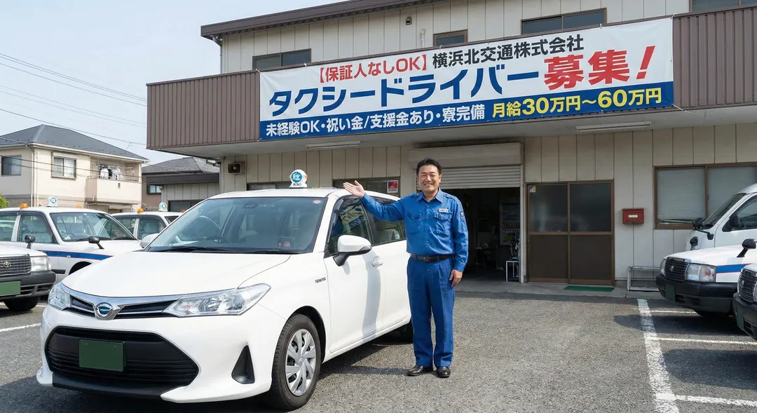横浜北交通株式会社のタクシードライバー求人（神奈川県横浜市港北区）