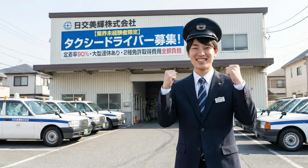 日交美輝株式会社のタクシードライバー求人(東京都足立区)