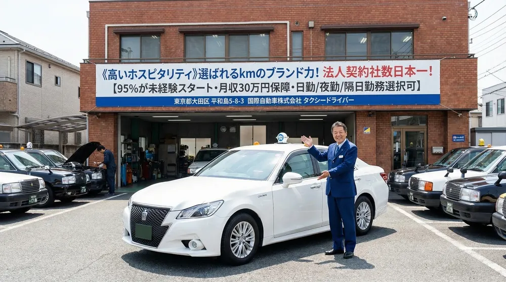 国際自動車株式会社のタクシードライバー求人（東京都大田区）