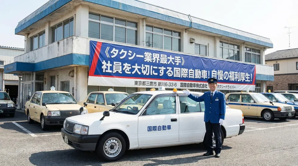 国際自動車株式会社のタクシードライバー求人（東京都三鷹市）
