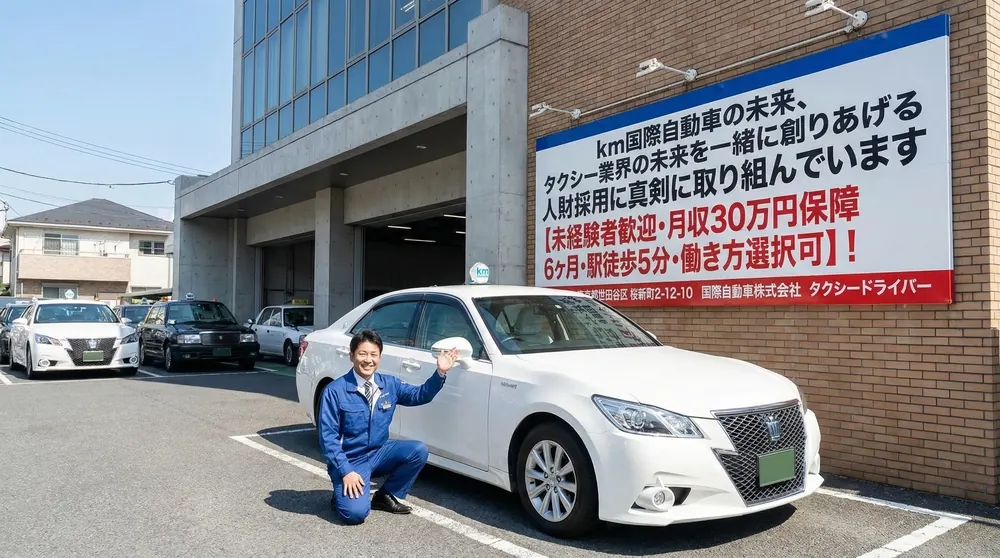国際自動車株式会社のタクシードライバー求人（東京都世田谷区）