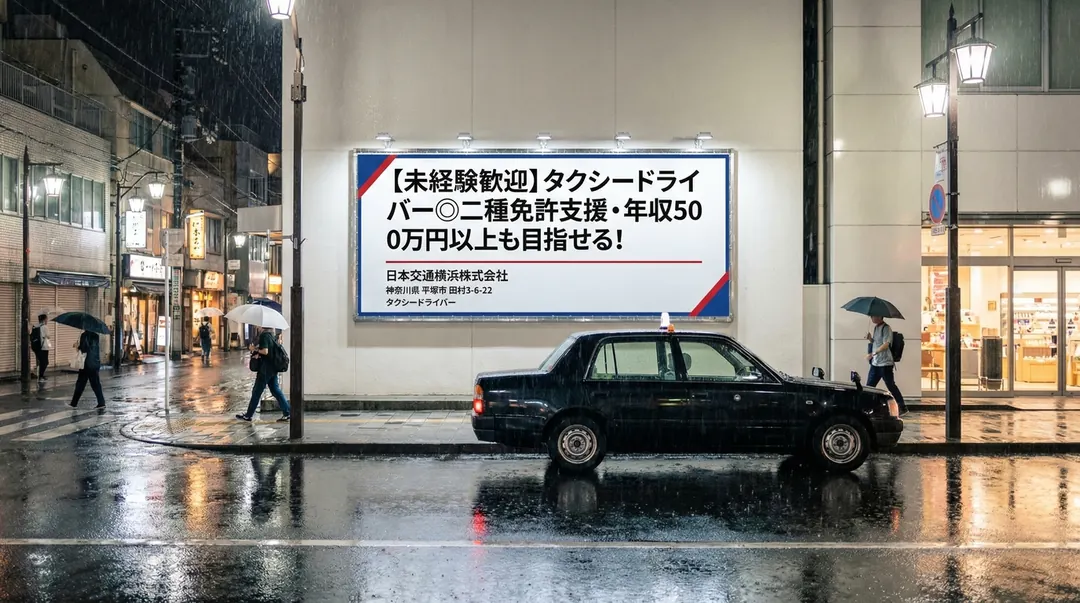 日本交通横浜株式会社のタクシードライバー求人（神奈川県平塚市）