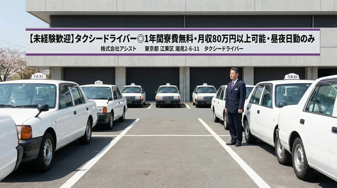 株式会社アシストのタクシードライバー求人（東京都江東区）
