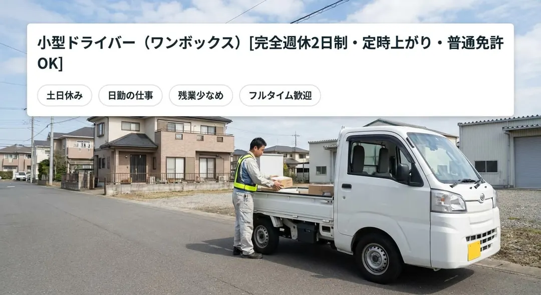 株式会社マルノウチディーエスの小型トラックドライバー求人（千葉県野田市）