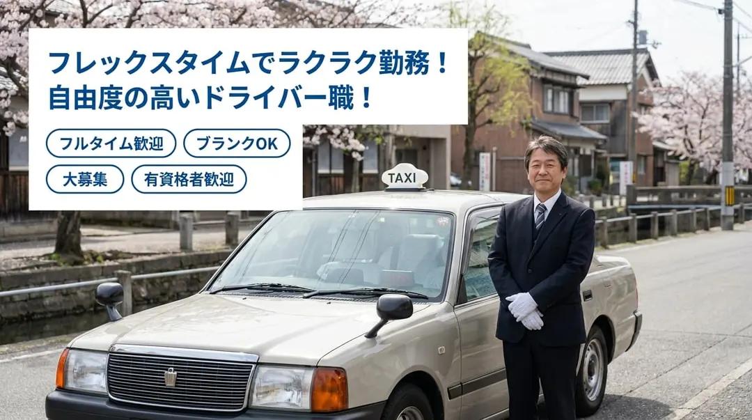 名古屋近鉄タクシー株式会社のタクシードライバー求人（愛知県蟹江町）