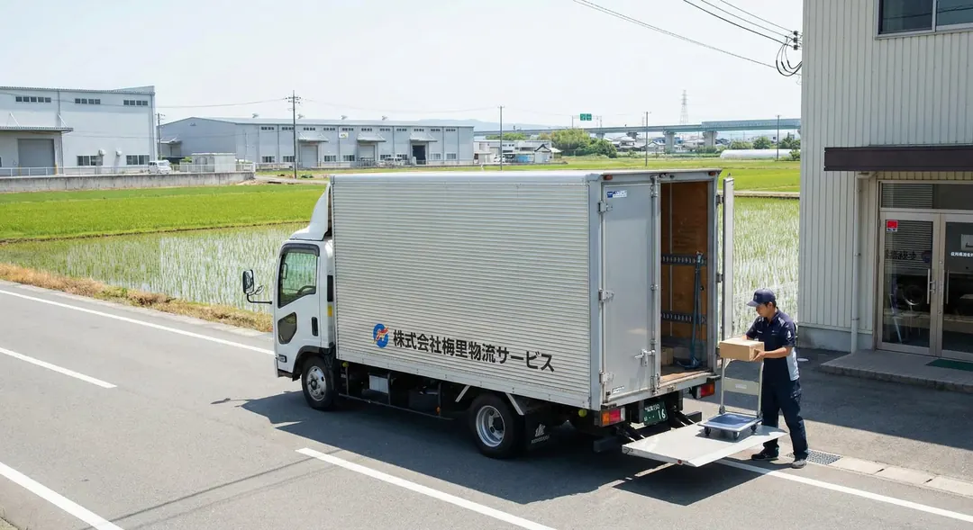 【未経験大歓迎!】小型トラックドライバー/近場エリアの集荷・配達・専属便/日勤【佐賀県鳥栖市】