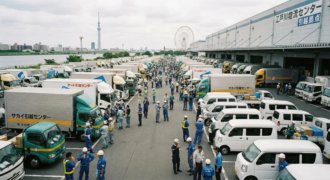 株式会社キタザワ引越センターの引越しドライバー兼スタッフ求人（東京都江戸川区）