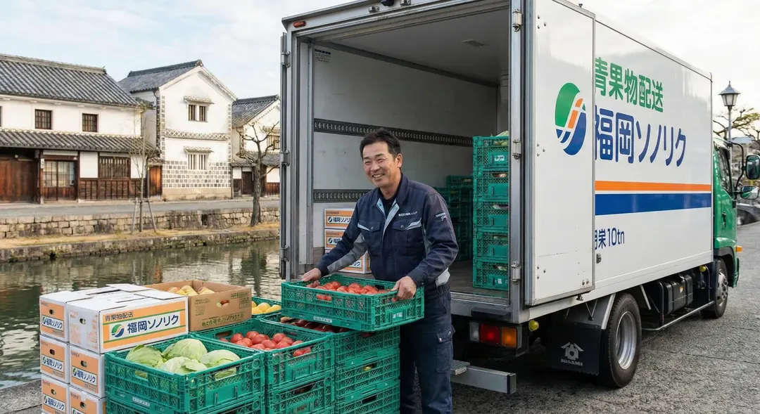 株式会社福岡ソノリクの大型トラックドライバー求人(岡山県倉敷市)