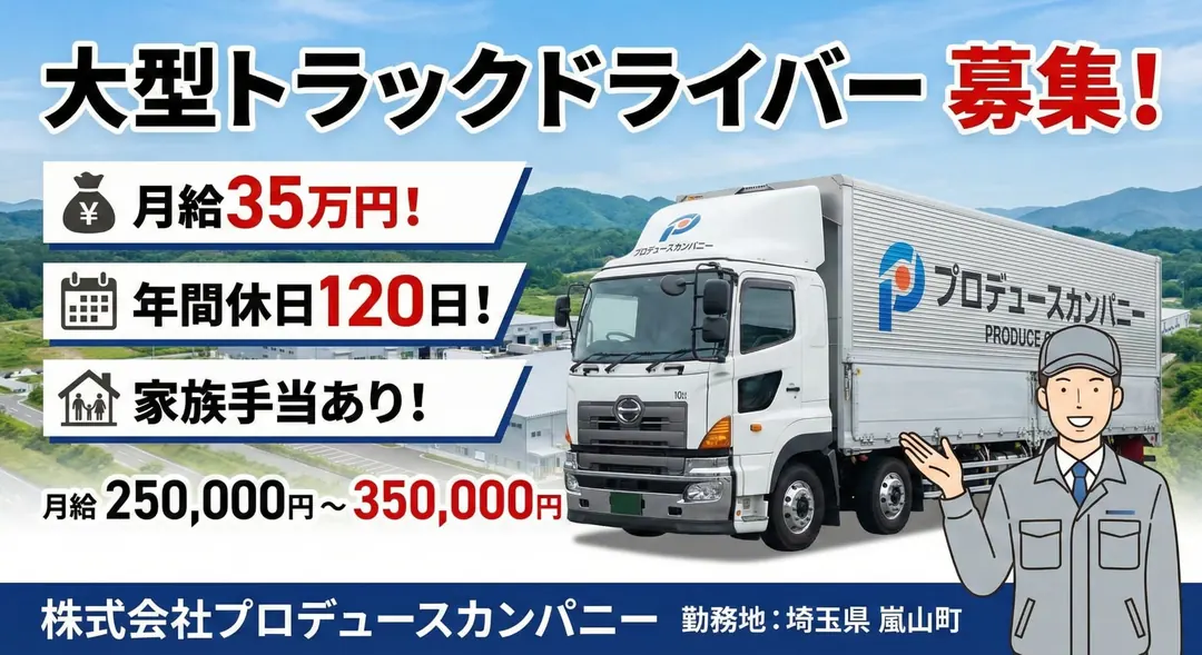 常総生活協同組合の小型トラックドライバー求人（茨城県守谷市）